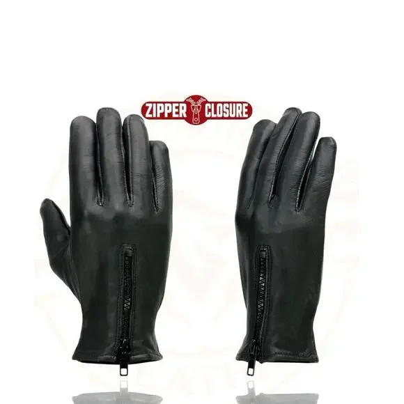 NWT  Milwaukee Leather SH226D Men's Black Unlined Leather Gloves - Picture 7 of 7